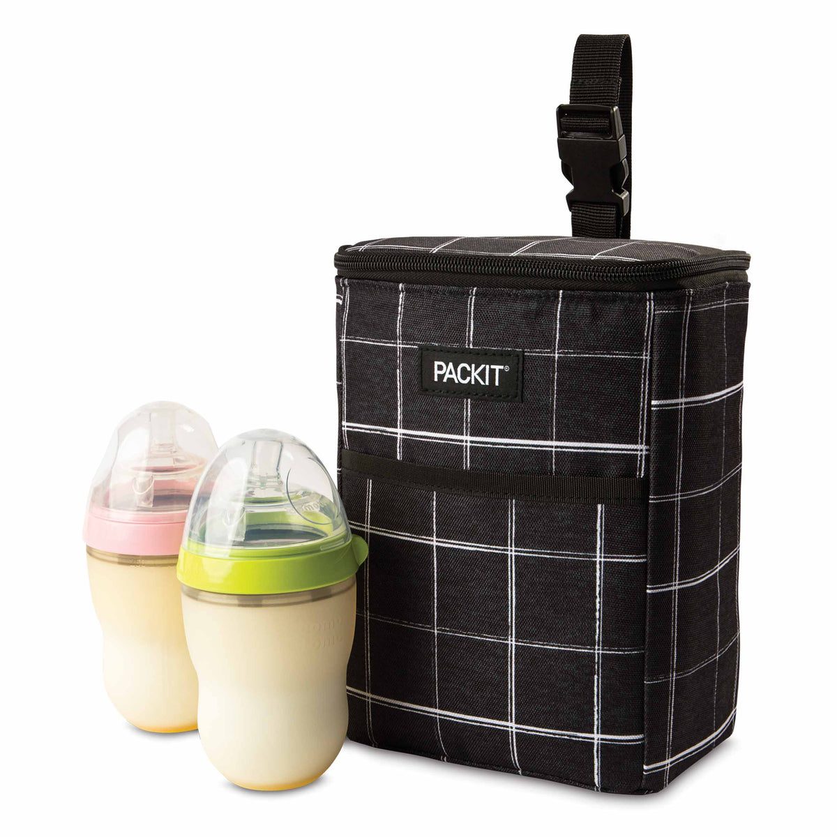 freezable-double-baby-bottle-bag-p3 Double-Bottle-Bag_Black-Grid_Left_Food-Combo_2-Bottles_Lores.jpg